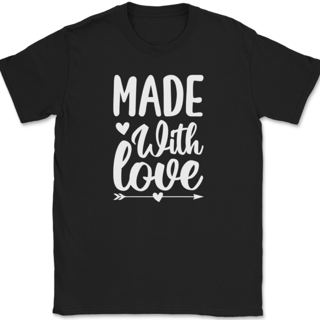 Made With Love Crafting T-Shirt Mens Tee