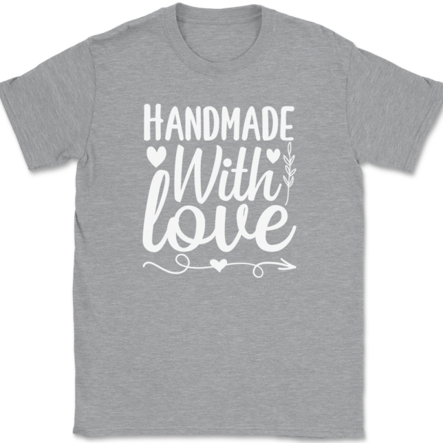 Homemade With Love T-Shirt Mens Tee - Image 2