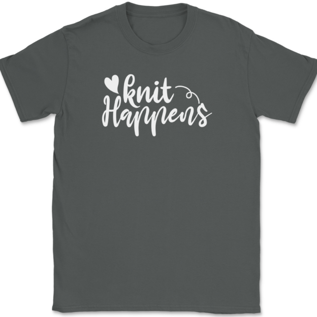 Knit Happens T-Shirt Mens Tee - Image 3