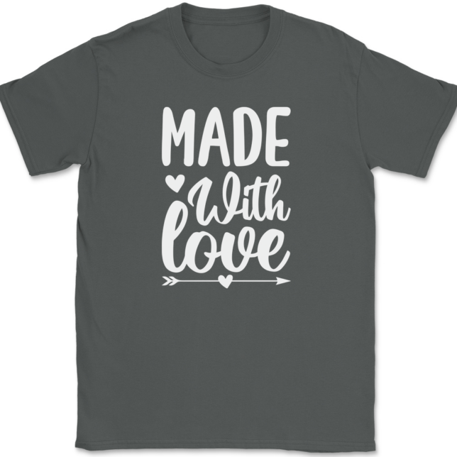 Made With Love Crafting T-Shirt Mens Tee - Image 3