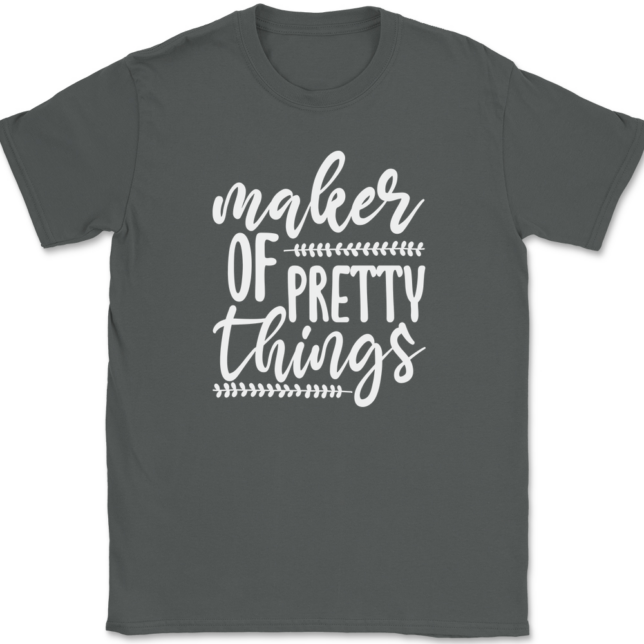 Maker of Pretty Things Crafting T-Shirt Mens Tee - Image 3