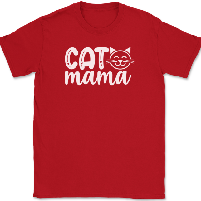 Cat Mama T-Shirt Mens Tee - Image 4