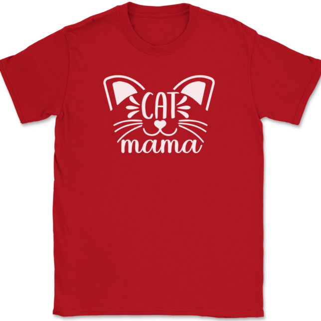 Cat Mama T-Shirt Mens Tee - Image 4