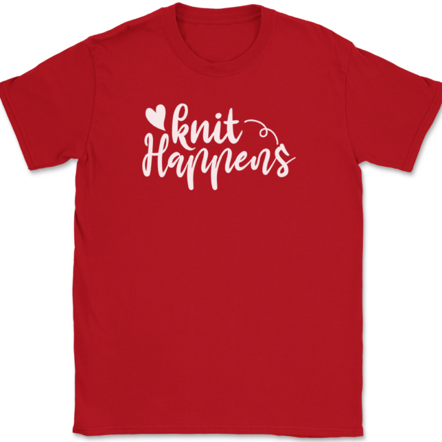 Knit Happens T-Shirt Mens Tee - Image 4