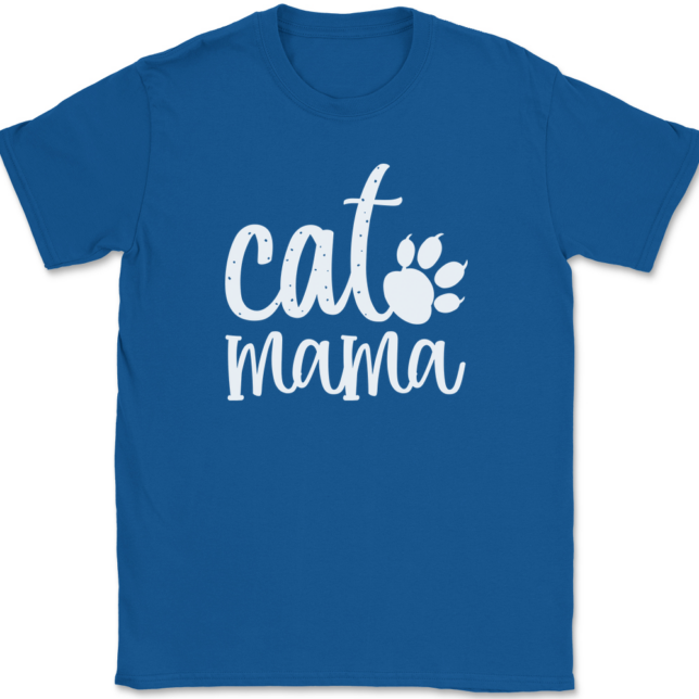 Cat Mama T-Shirt Mens Tee - Image 5