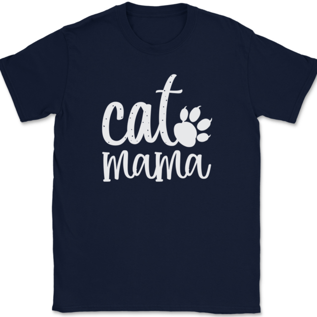 Cat Mama T-Shirt Mens Tee - Image 6