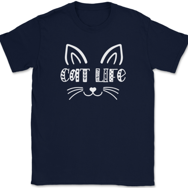 Cat Life T-Shirt Mens Tee - Image 6