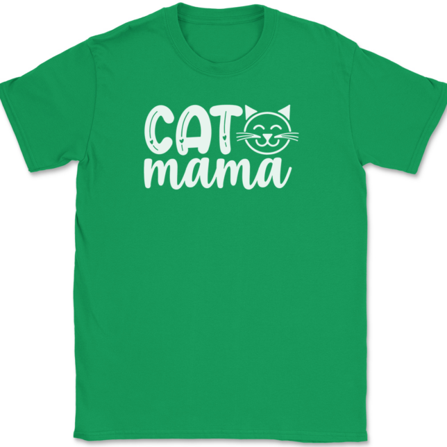 Cat Mama T-Shirt Mens Tee - Image 7