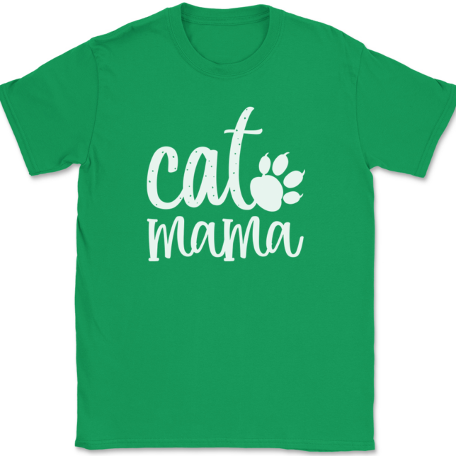 Cat Mama T-Shirt Mens Tee - Image 7