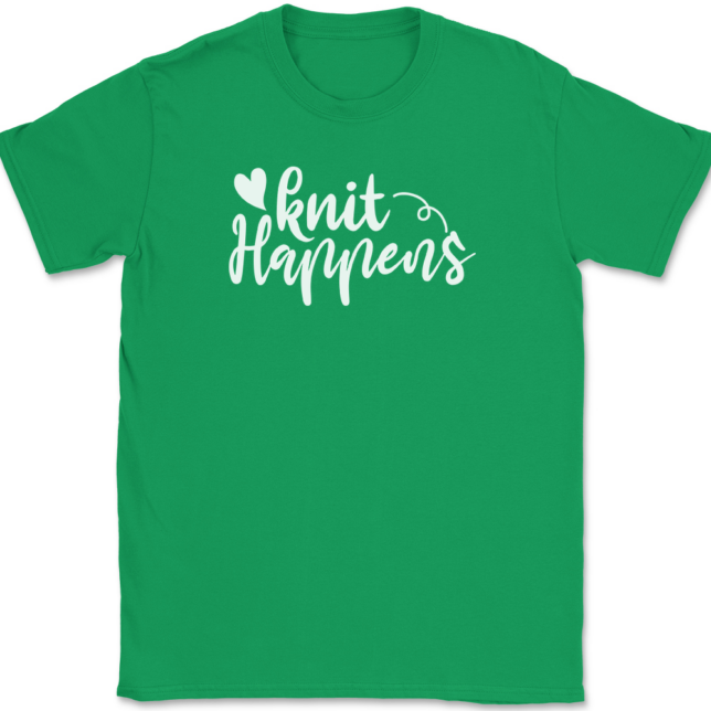 Knit Happens T-Shirt Mens Tee - Image 7