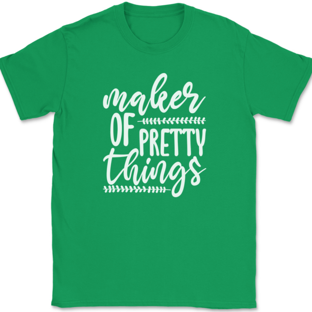 Maker of Pretty Things Crafting T-Shirt Mens Tee - Image 7