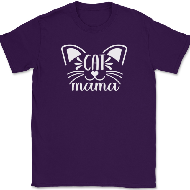 Cat Mama T-Shirt Mens Tee - Image 8