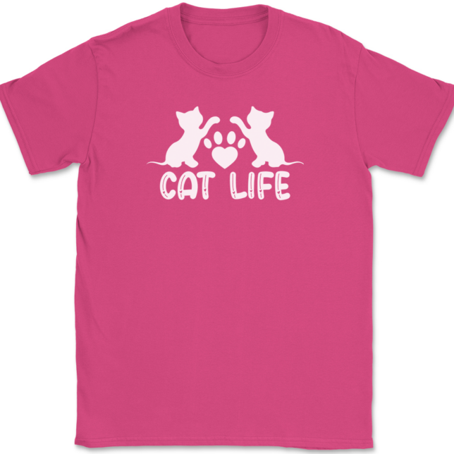 Cat Life T-Shirt Mens Tee - Image 9