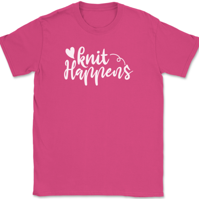 Knit Happens T-Shirt Mens Tee - Image 9