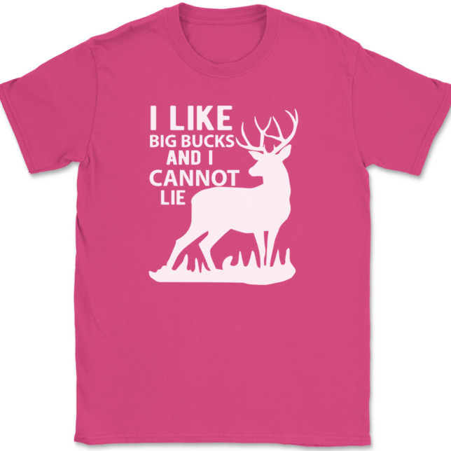 I Like Big Bucks and I Cannot Lie T-Shirt Mens Tee - Image 9