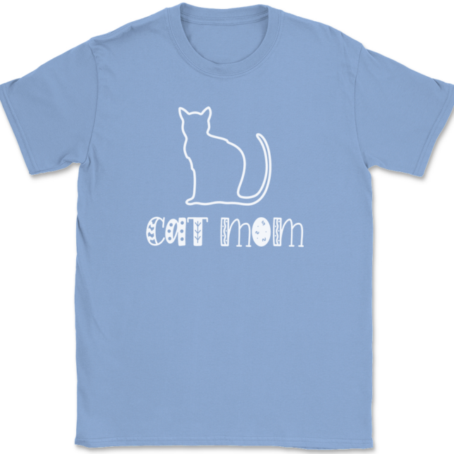 Cat Mom T-Shirt Mens Tee - Image 10