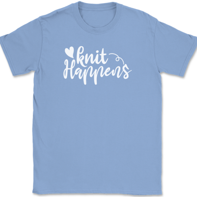 Knit Happens T-Shirt Mens Tee - Image 10