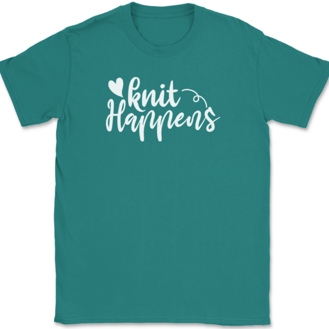 Knit Happens T-Shirt Mens Tee - Image 11