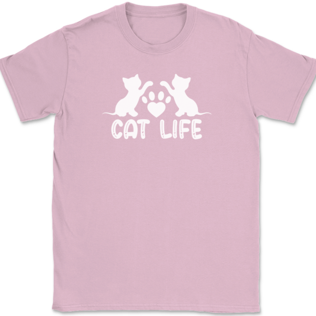 Cat Life T-Shirt Mens Tee - Image 12