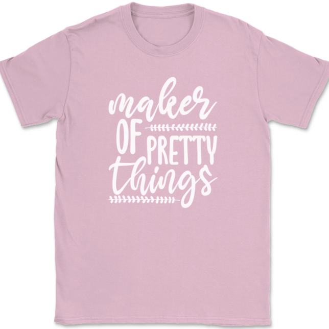 Maker of Pretty Things Crafting T-Shirt Mens Tee - Image 12