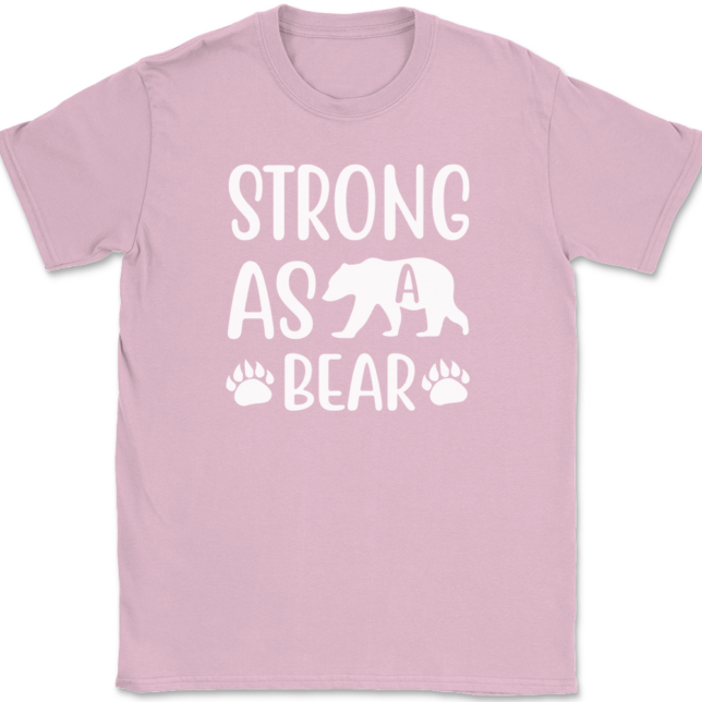 Strong As A Bear T-Shirt Mens Tee - Image 12