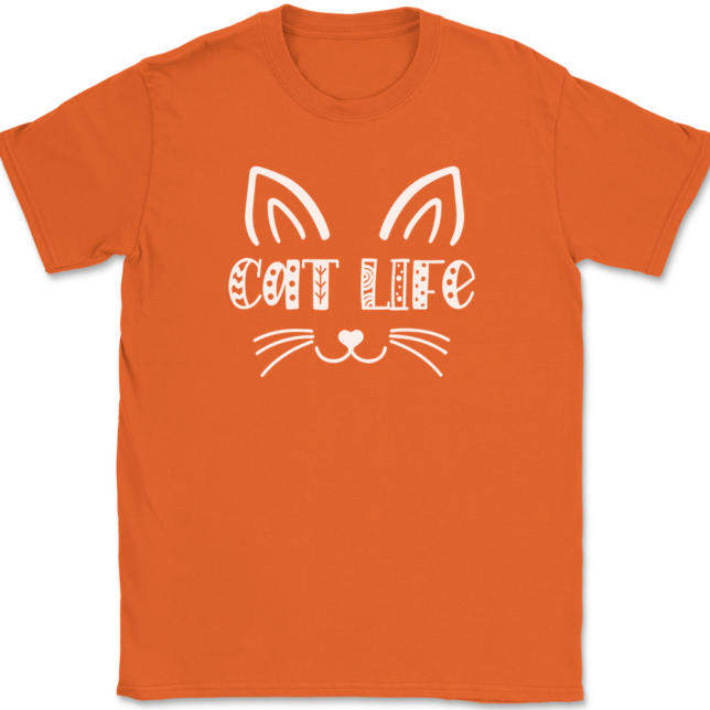 Cat Life T-Shirt Mens Tee - Image 13