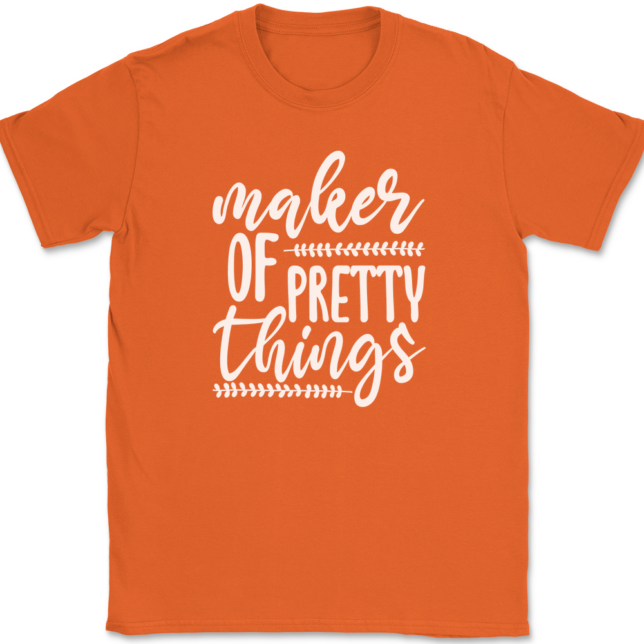 Maker of Pretty Things Crafting T-Shirt Mens Tee - Image 13