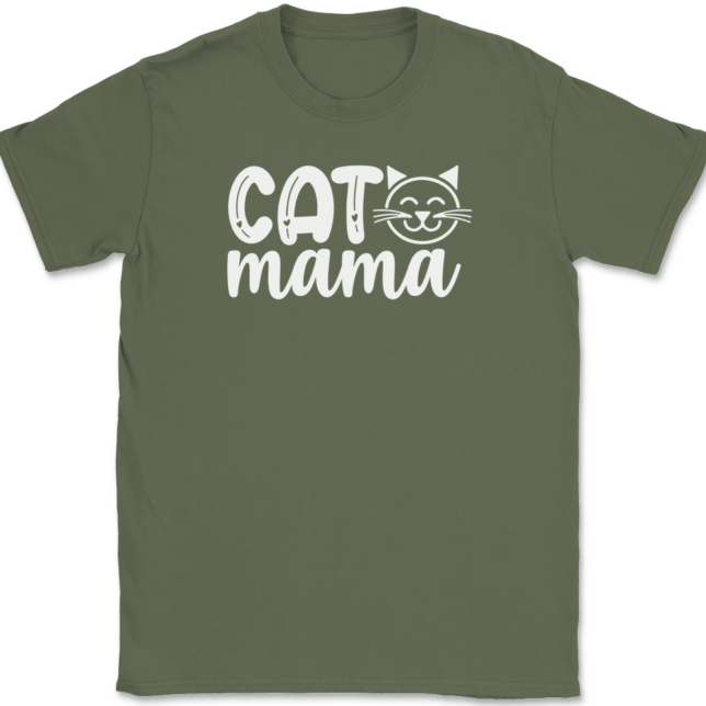 Cat Mama T-Shirt Mens Tee - Image 15