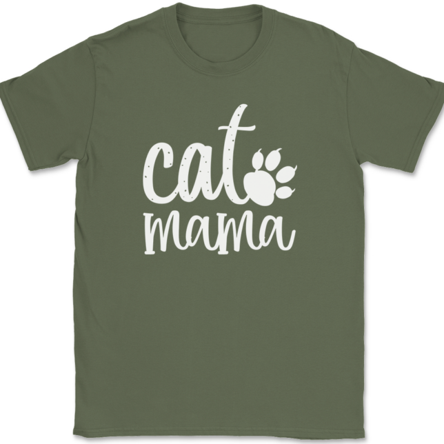 Cat Mama T-Shirt Mens Tee - Image 15