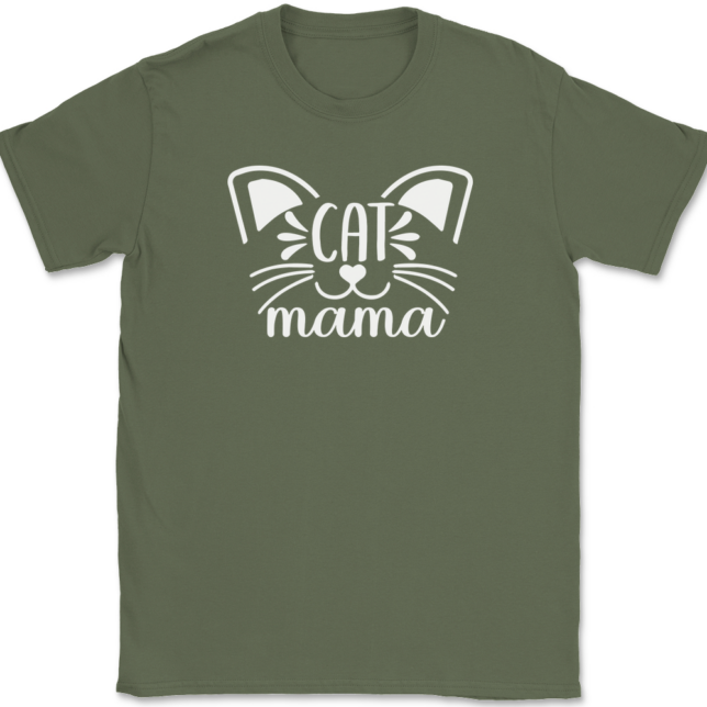 Cat Mama T-Shirt Mens Tee - Image 15