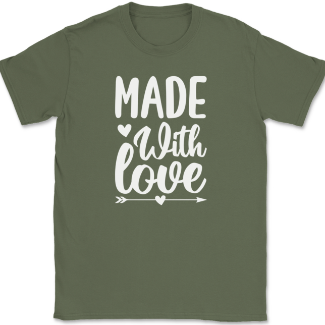 Made With Love Crafting T-Shirt Mens Tee - Image 15