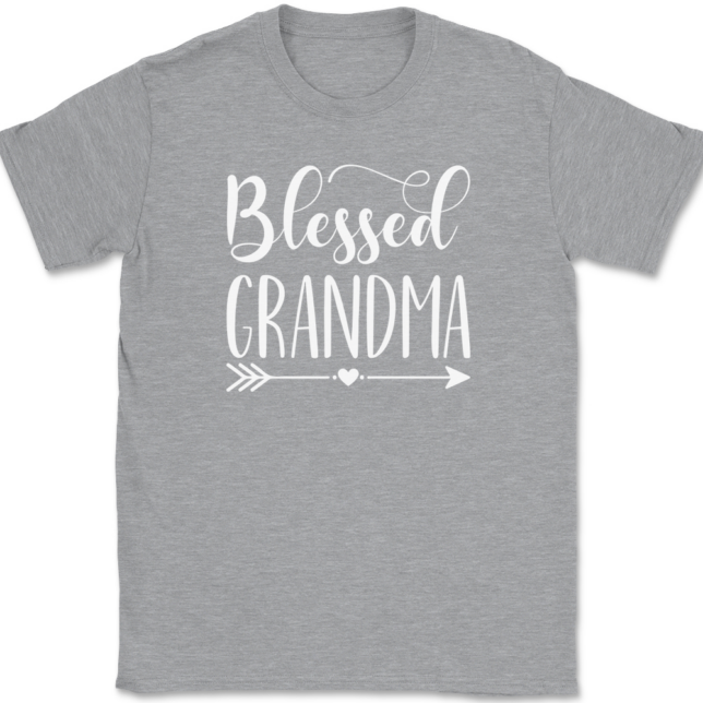 Blessed Grandma T-Shirt Mens Tee - Image 2