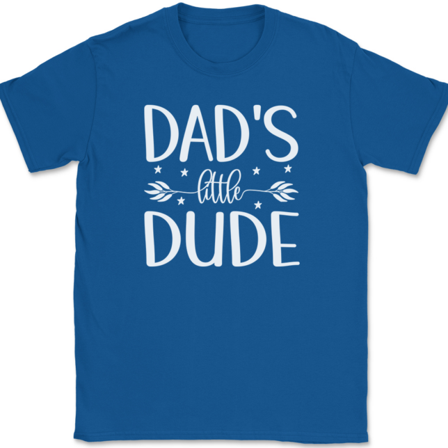 Daddy's Little Dude T-Shirt Mens Tee - Image 5