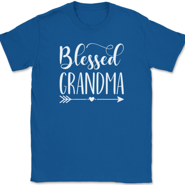 Blessed Grandma T-Shirt Mens Tee - Image 5