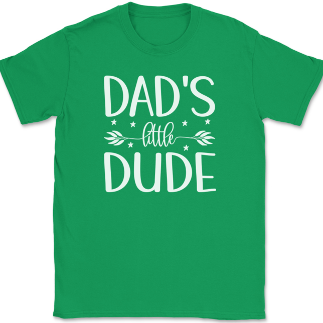 Daddy's Little Dude T-Shirt Mens Tee - Image 7