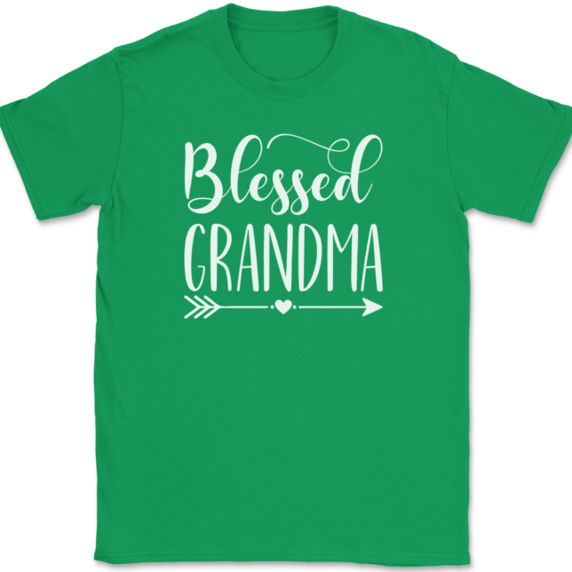 Blessed Grandma T-Shirt Mens Tee - Image 7