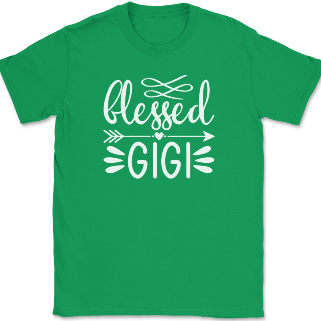 Blessed Gigi T-Shirt Mens Tee - Image 7