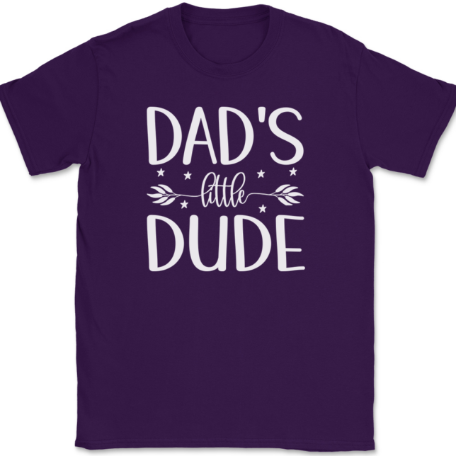 Daddy's Little Dude T-Shirt Mens Tee - Image 8