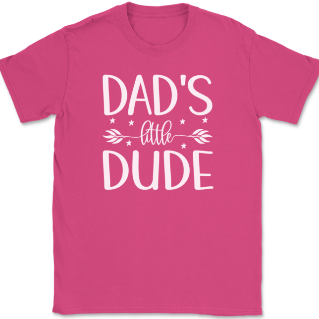 Daddy's Little Dude T-Shirt Mens Tee - Image 9