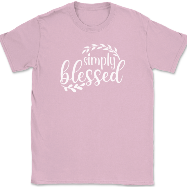 Simply Blessed T-Shirt Mens Tee - Image 12