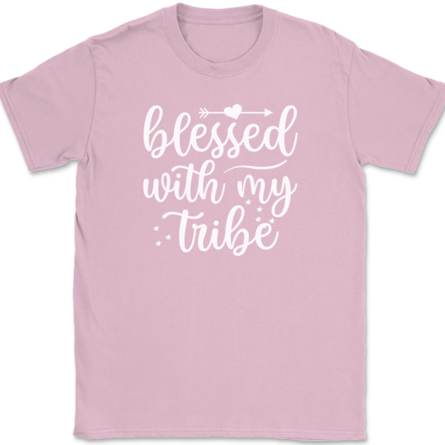 Blessed With My Tribe T-Shirt Mens Tee - Image 12