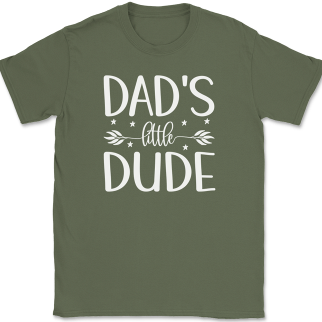 Daddy's Little Dude T-Shirt Mens Tee - Image 15