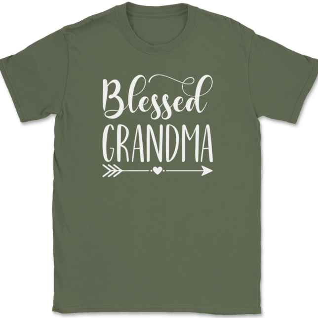 Blessed Grandma T-Shirt Mens Tee - Image 15