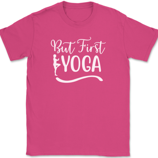 But First Yoga T-Shirt Mens Tee - Image 9