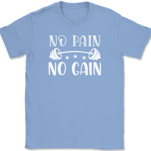 No Pain No Gain T-Shirt Mens Tee - Image 10