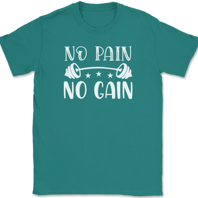 No Pain No Gain T-Shirt Mens Tee - Image 11