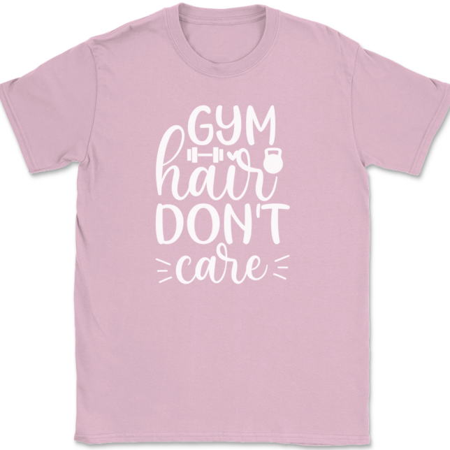 Gym Hair Don't Care T-Shirt Mens Tee - Image 12