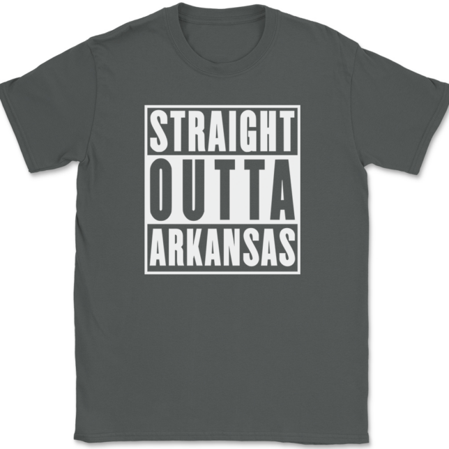 Straight Outta Arkansas T-Shirt Mens Tee - Image 3