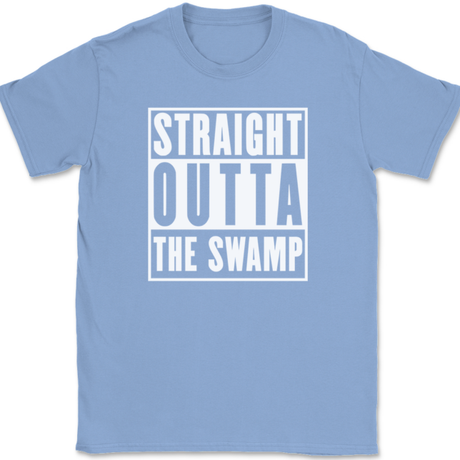 Straight Outta The Swamp T-Shirt Mens Tee - Image 10