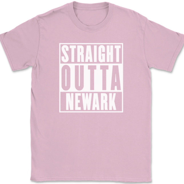 Straight Outta Newark  New Jersey NJ T-Shirt Mens Tee - Image 12